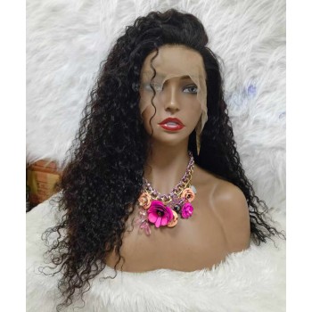 130% Density 13x4 HD Lace Front Wigs Loose Curly HD Lace Human Hair