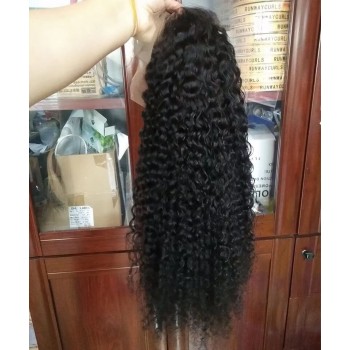 150% Density Fake Scalp Loose Curly 13X6 Lace Front Wigs