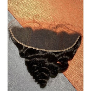 Loose Wavy 13X4 Lace Frontal Closure Pre Plucked With Baby Hair 10-20 Inches
