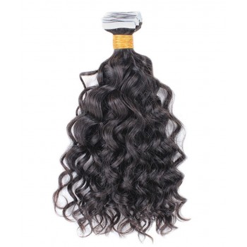 Loose Curly Tape Human Hair Extensions 8-30 Inches For Sale