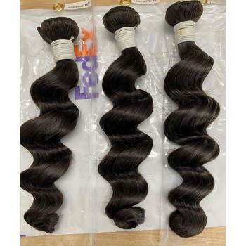 Combodia Virgin Hair Loose Wave Bundles 10-30 inches 3 Pieces