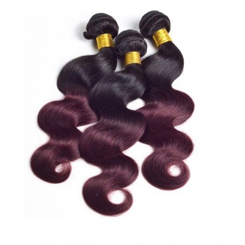1B/99J Dark Color Body Wave Brazilian Virgin Hair