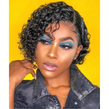 Pixie Cut Bob Lace Wigs Pre Plucked With Baby Hair