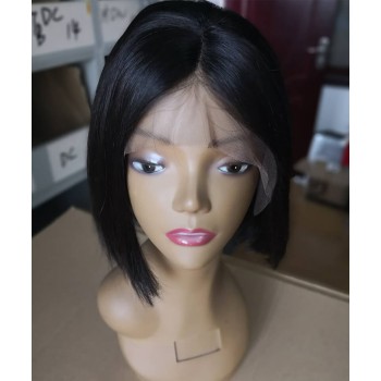 Short Pixie Straight 13X6 Lace Wigs Pre Plucked With Baby Hair