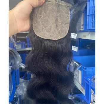 Brazilian Body Wave Silk Base Lace Closure 10-24 Inches