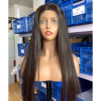 150% Density Straight Full Lace Wigs For Black Women