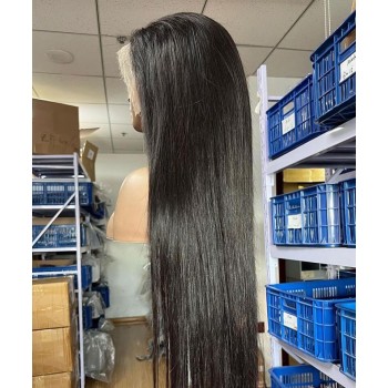 Straight 370 Lace Front Human Hair Wigs For Black Women