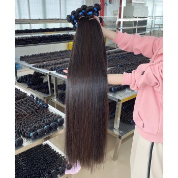 32 Inches to 40 Inches Long Length Russian Virgin Hair 3 Pics