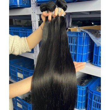 Quality Indian Straight Human Hair Weave Bundle