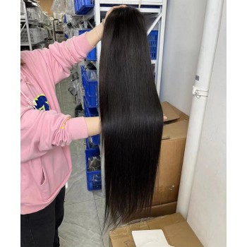 Straight Full Lace Human Hair Wigs For Black Women For Sale