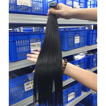 Straight Tape Human Hair Extensions 8-30 Inches For Sale