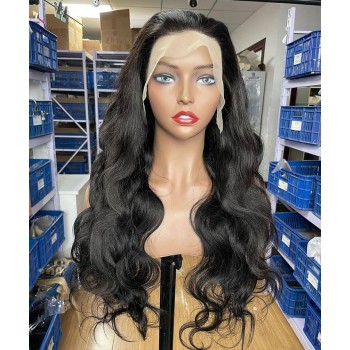 Body Wave 13X6 Lace Front Human Hair Wigs For Black Women