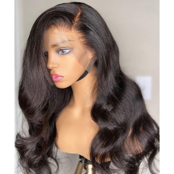 300% High Density 13X4 Lace Front Wigs Body Wave Sales