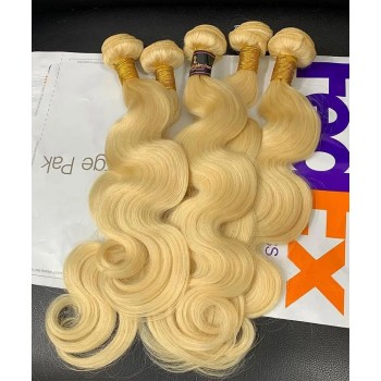 613 Color Body Wave Bundles Peruvian Virgin Hair 3 Pcs/Set