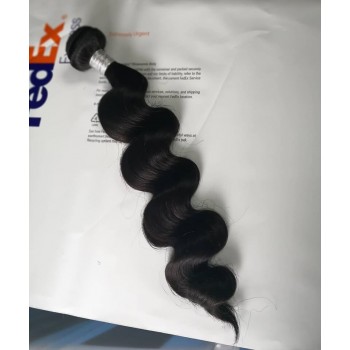 Loose Wave Brazilian Virgin Hair One Bundle To Text Quality
