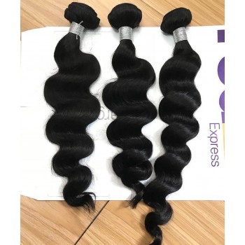 Loose Wave Bohemian Virgin Hair Bundles Human Hair 3Pics