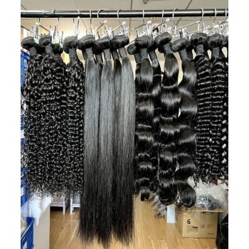 Straight Wave Myanmar Virgin Hair 10-30 inches 3 Pieces