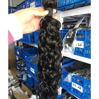 Water Wave Brazilian Virgin Hair One Bundle For Women