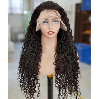 Water Wave Silk Base Full Lace Wigs 130% Density 10-30 Inches