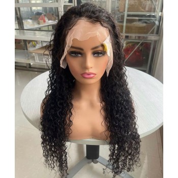 13X4 HD Lace Front Wigs Water Wave With Baby Hair 150% Density