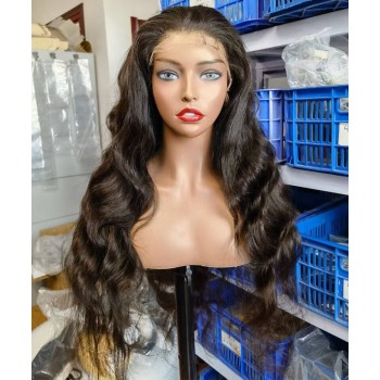 Silk Base Full Lace Human Hair Wigs Body Wave