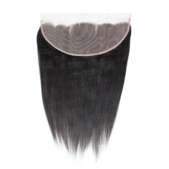 Light Yaki Straight 13x2 Lace Frontal Closure For Sale