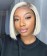 1B/613 Blonde Ombre Short Bob Lace Wigs For Women