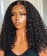 3B 3C Kinky Curly T Part Lace Wigs For Black Women 