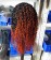 1B/350 Colored Curly Human Hair Lace Front Wigs Sales