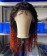 1B/350 Colored Curly Human Hair Lace Front Wigs Sales