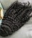 3B 3C Kinky Curly Human Hair Wigs With Headband