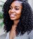 HD Lace 3B3C Kinky Curly 360 Lace Front Wigs Pre Plucked 130% Density