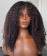 3B3C Kinky Curly 6x6 HD Lace Closure Wigs High Quality 150% Density 