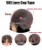 Kinky Curly 5X5 HD Lace Closure Wigs 150% Density Glueless Human Hair