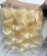613 Blonde Color 13x6 Lace Frontal Closures Body Wave
