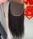 Kinky Straight 6x6 Lace Closure Human Hair For Women