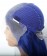 Blue Colored 13x6 Transparent Lace Front Wigs 