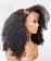 Afro Kinky Curly Human Hair Wigs 13X6 Lace Front Wigs