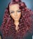 99J Color Loose Wave Transparent 13X4 Lace Wigs