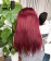 99J Color Straight 13x4 Transparent Lace Wigs For Women