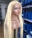 #60 Color Straight 13X4 Lace Front Wigs For Sale 150% Density 