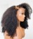 Afro Kinky Curly Glueless 5X5 HD Lace Closure Human Hair 