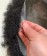 Afro Kinky Curly Human Hair Thin Skin Toupee Hair Pieces