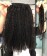 Afro Kinky Curly Wrap Ponytail Human Hair Extensions
