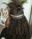 3B 3C Kinky Curly Micro Links Human Hair Extensions For Sale