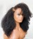 Afro Kinky Curly 370 Lace Front Wig Pre Plucked With Baby Hair