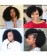 Afro Kinky Curly U Part Hair Wigs For Black Women 