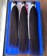 Coarse Yaki Brazilian Virgin Hair Yaki Straight Human Hair Weave Bundles