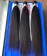 Coarse Yaki Straight Malaysian Virgin Hair Bundles 3Pics Melt With 4C Hair 