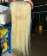 613 Blonde Color Straight Human Hair 4X4 Lace Closure